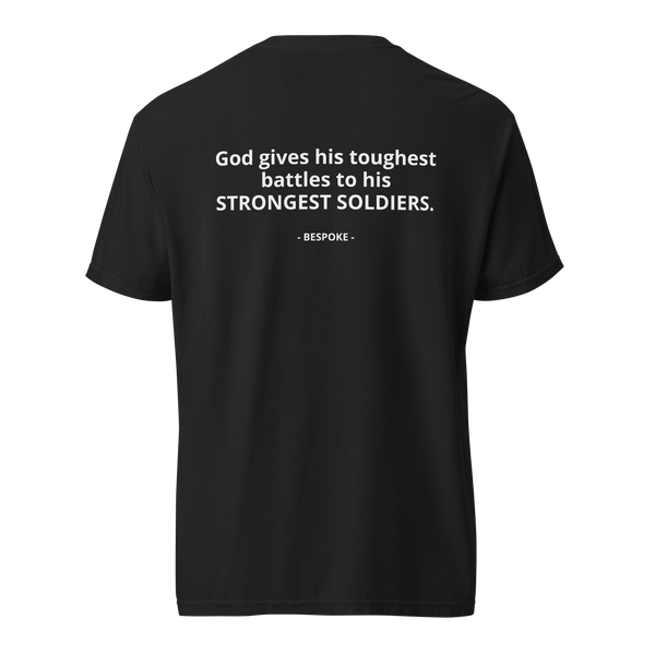 STRONGEST SOLDIERS Regular Fit T-Shirt | Premium Minimalist Streetwear